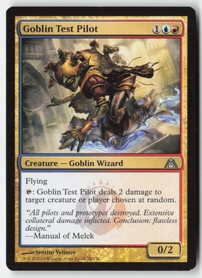 MTG - Goblin Test Pilot #74 - Regular - DGM Dragon's Maze