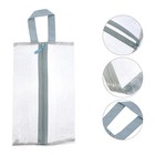 2 pcs Foldable Shoes Bag Waterproof Zipper Shoes Cover Waterproof Shoes Case
