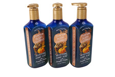 X 3 BATH BODY WORKS PUMPKIN BERRY CRUMBLE NOURISHING HAND SOAP
