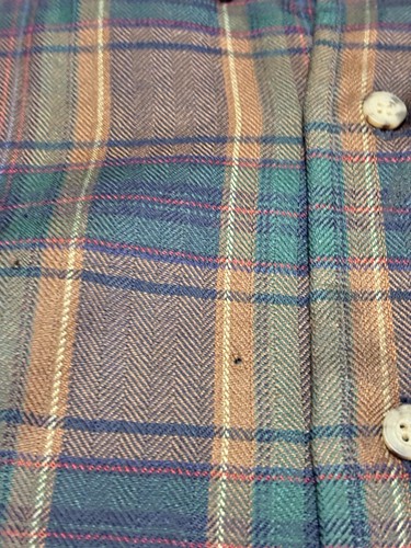 Sir Pendleton 100% Virgin Wool Men’s Bottom Shirt Multicolor Green Red Brown - Picture 4 of 5