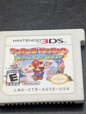 Mario & Luigi Paper Jam (Nintendo 3DS, 2016) Video Game Cartridge Only Tested