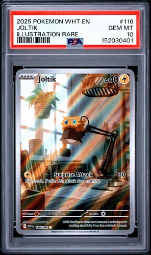 Joltik graded PSA 10 for sale on eBay