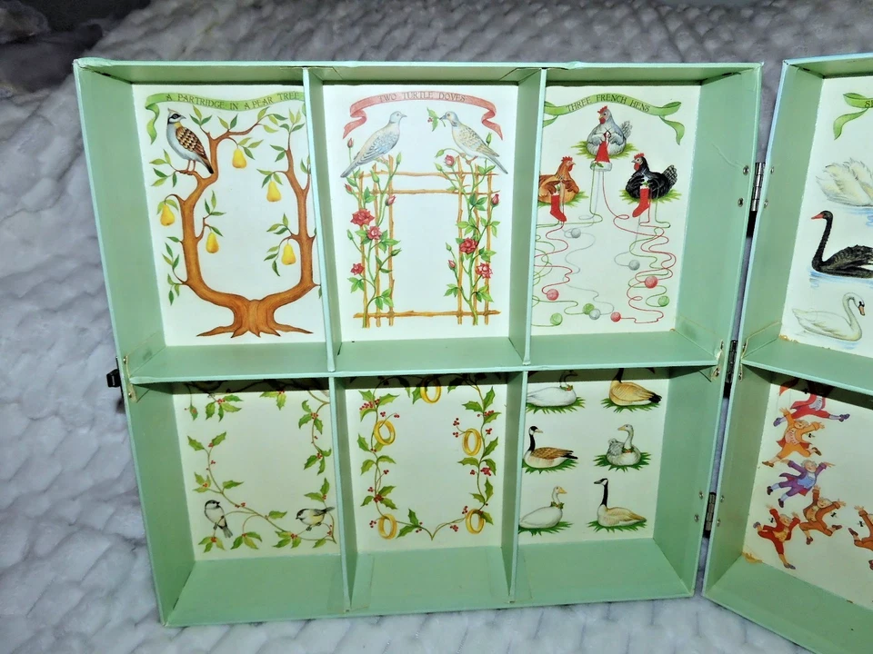 Madame Alexander Doce Días de Navidad 12 Muñecas Colección 2003-w Vitrina Foto 4 de 4