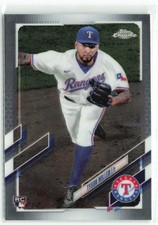 Tyson Miller RC 2021 Topps Chrome Update Texas Rangers #USC32