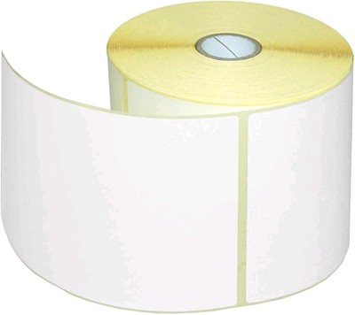 50 ROLLEN À 500 FÜR 250000 SELBSTKLEBENDE THERMOETIKETTEN 60x100 INT. LOCH 25MM  