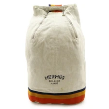 Hermes Canvas Cavalier Shoulder Bag