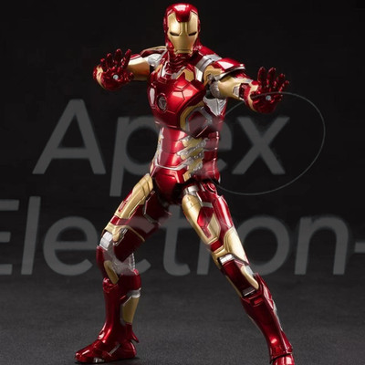 Genuine ZD Iron Man Spider Man Marvel MK43 MK42 New Joint Mobility Toy Boy Gift