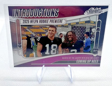 Ashton Jeanty / Jack Bech 2025 Absolute Introductions RC Las Vegas Raiders Pink