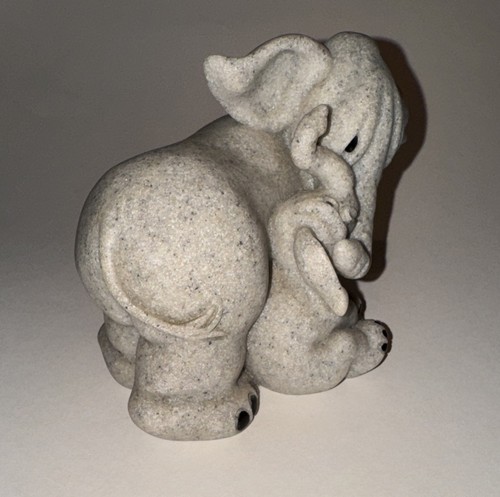 Cantera Critters Elmo & Eli Elephants Second Nature Design 56511 2001 mamá y bebé - Imagen 8 de 14