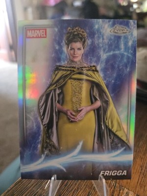 Topps Marvel Chrome 2025 #13 Refractor Frigga Thor Phase 5 Base Card NM