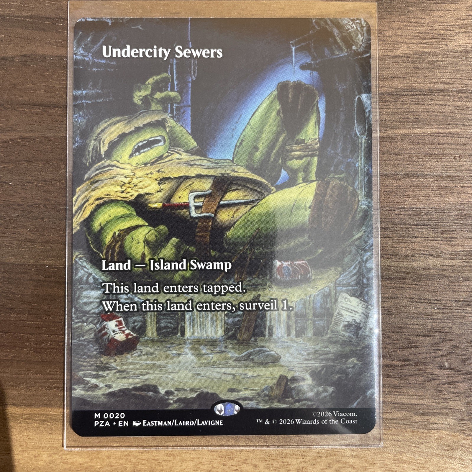 Undercity Sewers (Borderless) Teenage Mutant Ninja Turtles Source Material Regular