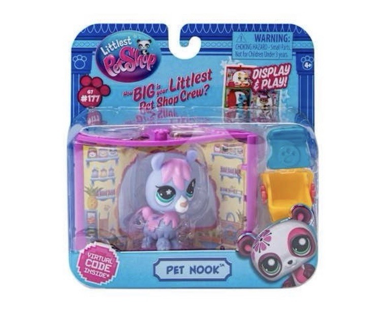 Littlest Pet Shop Pet Nook Pet Shop Collection Mini Mart Purple