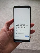 DEFECTIVE -SELLING FOR PARTS - Google Pixel 3a G202G- 64GB - Black - Unlocked