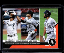 Anderson, Grandal, Abreu - 2020 MLB Topps Now #290 Red 10/10 Parallel