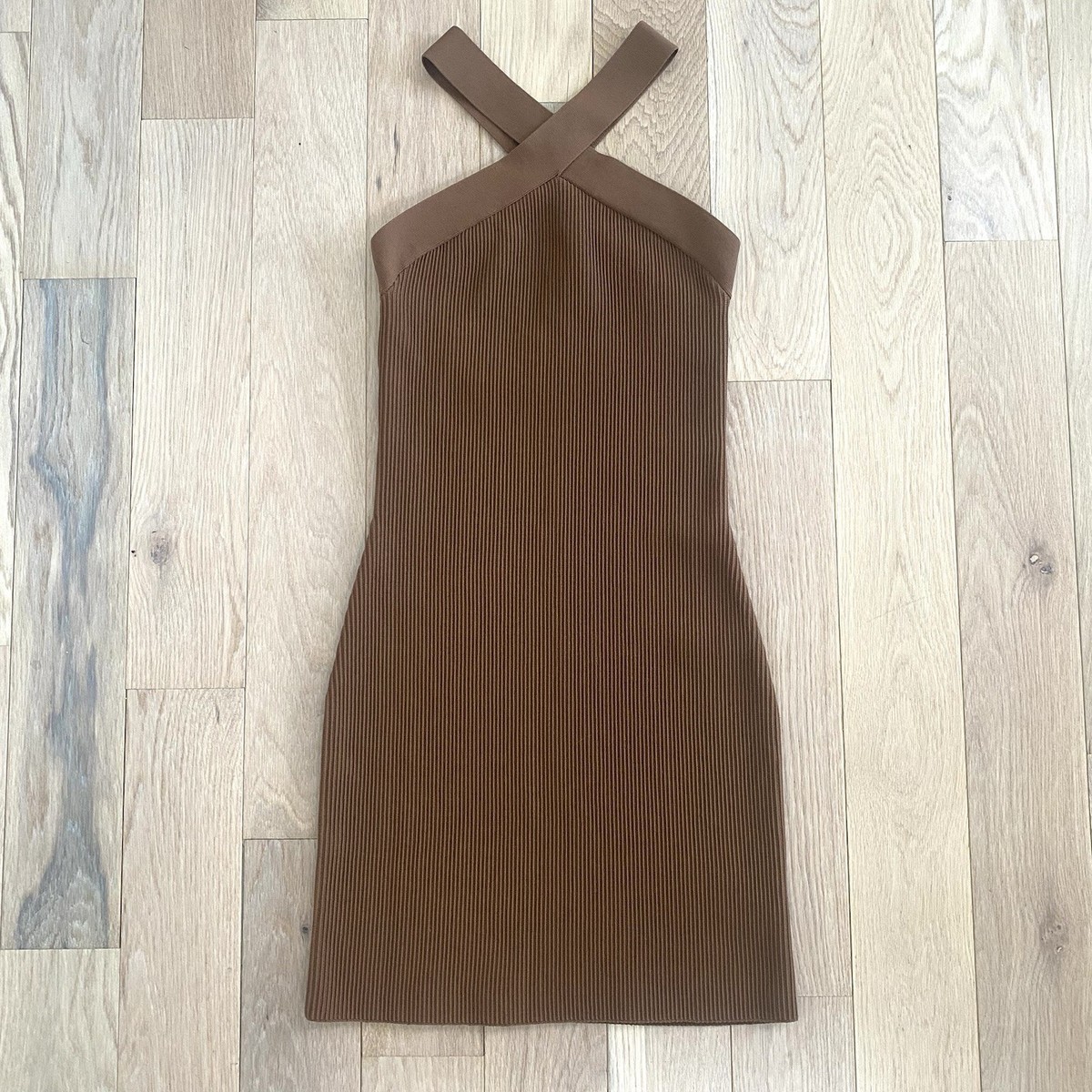 sculpt knit halter dress Lover Knit Halter Dress  Guizio