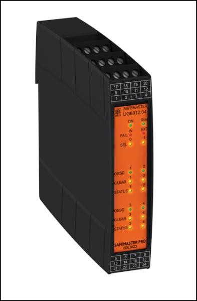 Module de sortie DOLD UG 6912.04 relais de sécurité rail DIN 24V