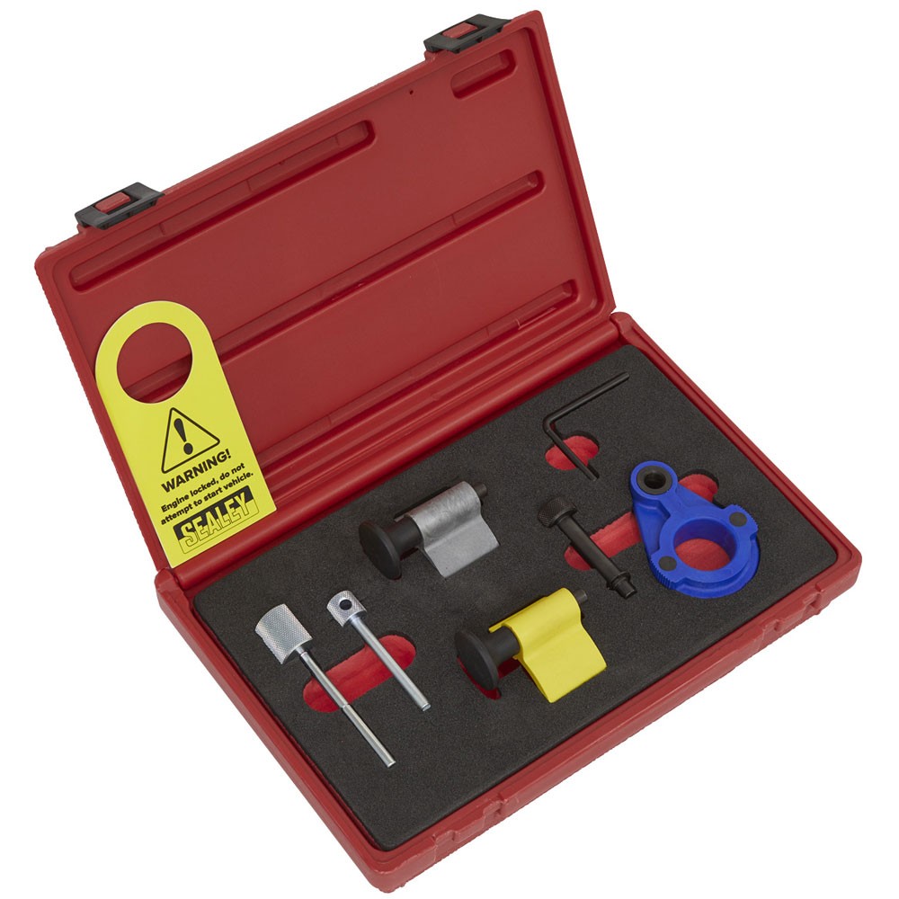 Sealey Diesel Engine Timing Tool Kit 1.2D, 1.4D, 1.6D, 2.0D - VAG, Ford