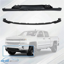 For 16-2018 Chevy Silverado 1500 Front Bumper Valance W Tow Hooks Air Deflector
