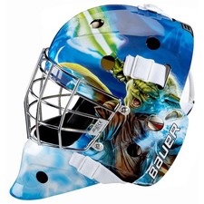 BAUER  STAR WARS YODA STREET GOALTENDER MASK - STAR WARS - VERY RARE -NEW IN BOX
