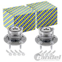 2X SNR RADLAGER-SATZ Hinten Passend FÜR Chevrolet Cruze Orlando Opel Astra