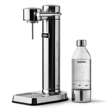 Image of Aarke Carbonator 3, Sparkling Water Maker with Water BPA free PET Bottle, Steel