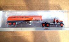 Brekina 85763- Peterbilt 281 - US Truck Sattelzug Gulf Gasolin - LKW 1:87 H0