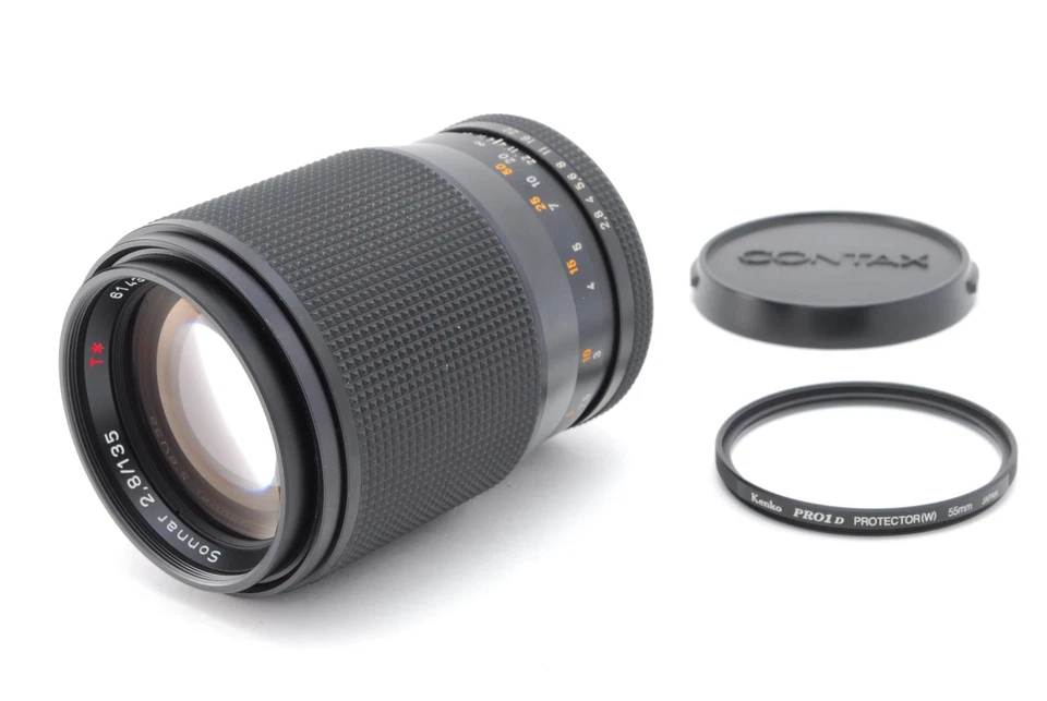 [Top Mint] Contax Carl Zeiss Sonnar T* 135mm f2.8 AEJ C/Y Mount Lens From Japan - Image 3 of 4