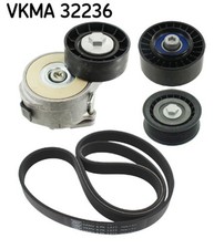 SKF Keilrippenriemensatz VKMA 32236 für PUNTO ALFA LANCIA FIAT DELTA BRAVO 2 EVO