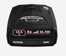 Uniden R4W WiFi Extreme Long Range Radar Detector Used with Carrying Case