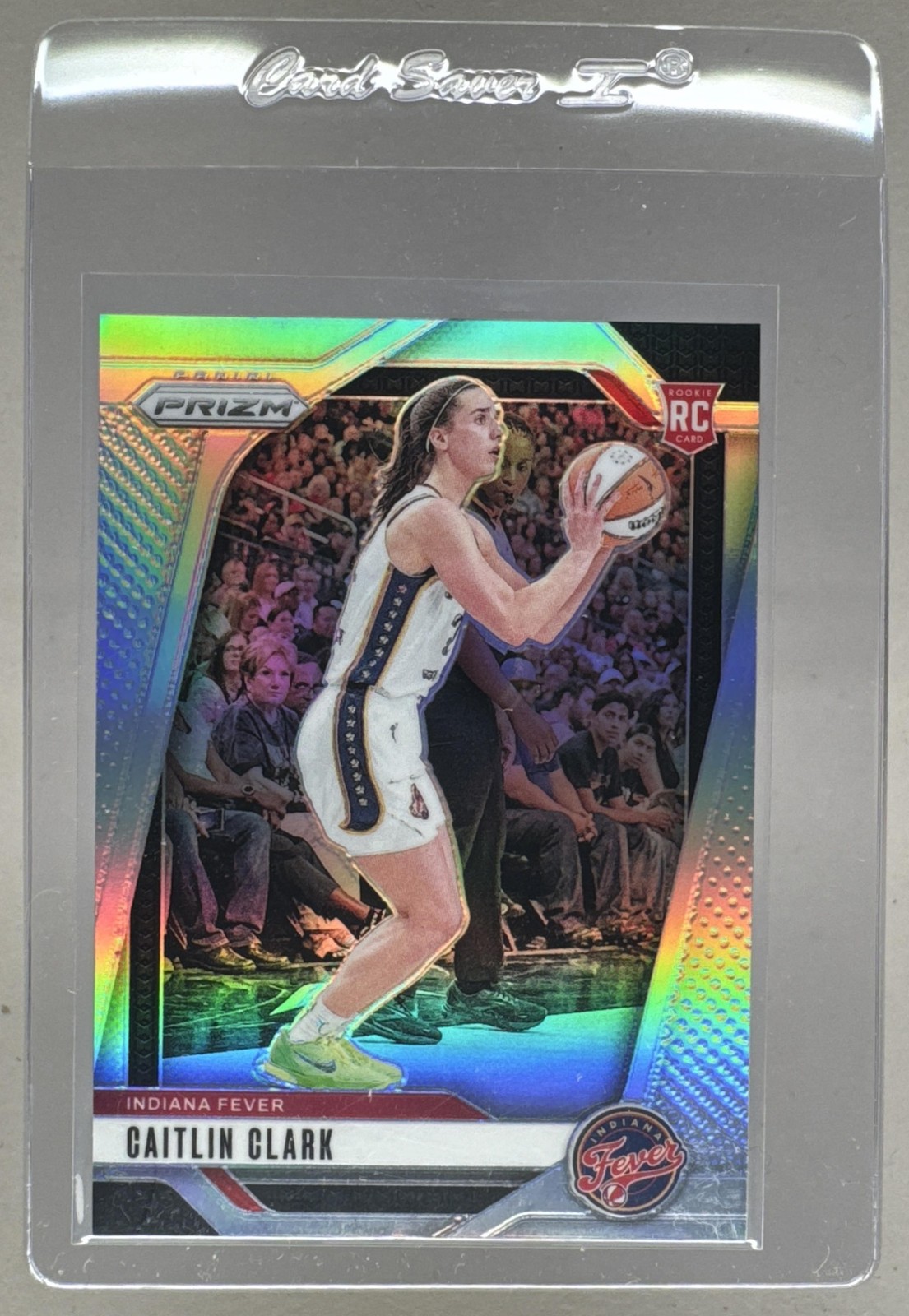 Caitlin Clark 2024 Panini WNBA Prizm #22 Silver Rookie RC