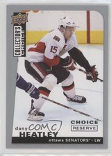 2008-09 Upper Deck Collector's Choice Reserve Silver Dany Heatley #39 d4e