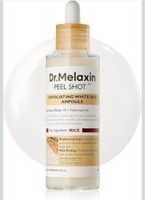 Dr. Melaxin Peel Shot Glow White Rice Peeling Ampoule, Exfoliating Scrub 80ml 