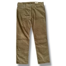 Orvis Men's Five Pocket Straight Leg Corduroy Jeans Size 36x32