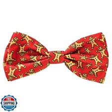 Huxley and Kent Pet Bow Tie for Dogs and Cats - Holiday Adjustabl