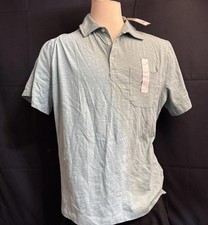 Men's Slub Jersey Polo Shirt - Goodfellow  Co, Aqua Green, Size XL