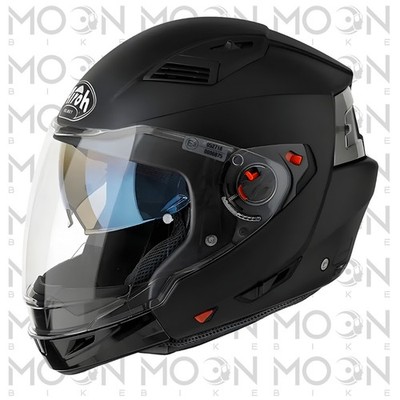 Airoh Executive Modular Helm Schwarz Matt Crossover P/J Kinnriemen ECE 22.05