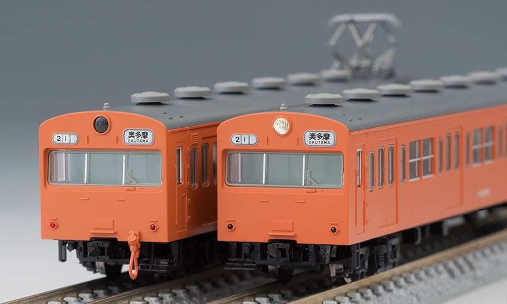TOMIX N Gauge 103 Series Train Early Model Orange Basic Set