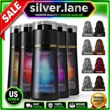 200ml Polar Hair Dye Shampoo, Color Shampoo Hair Dye for Women Men NEW