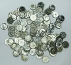 LOT OF 113 PRE-1965 CONSTITUTIONAL SILVER DIMES! UNBELIEVABLE! WOW! NR #G2174