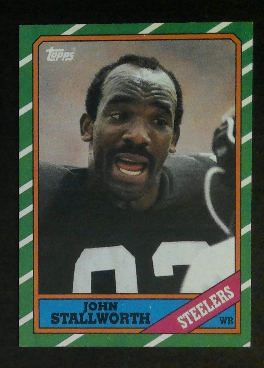 1986 Topps John Stallworth #285 Steelers Free Shipping when you buy 3+