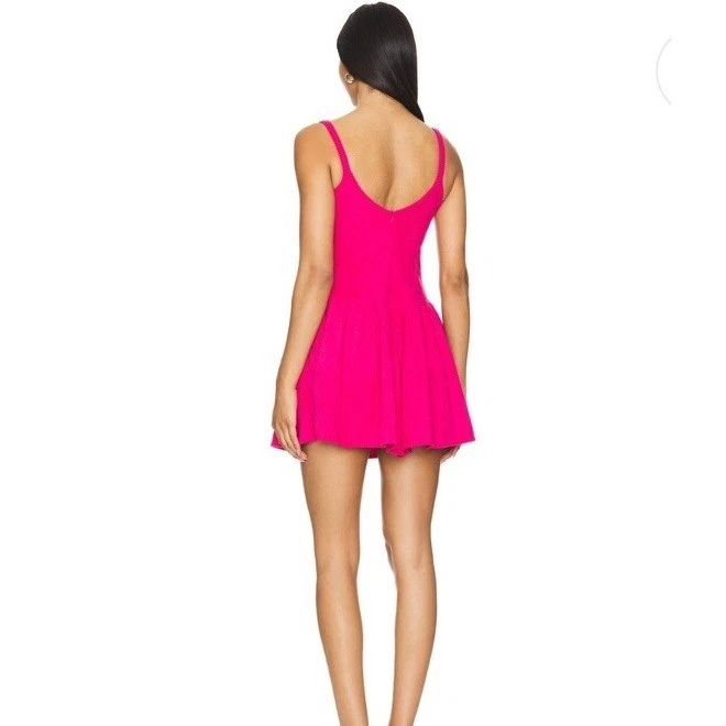 Vestido Peixoto Rosa Flynn Pequeño Raspberry Crush Foto 4 de 4