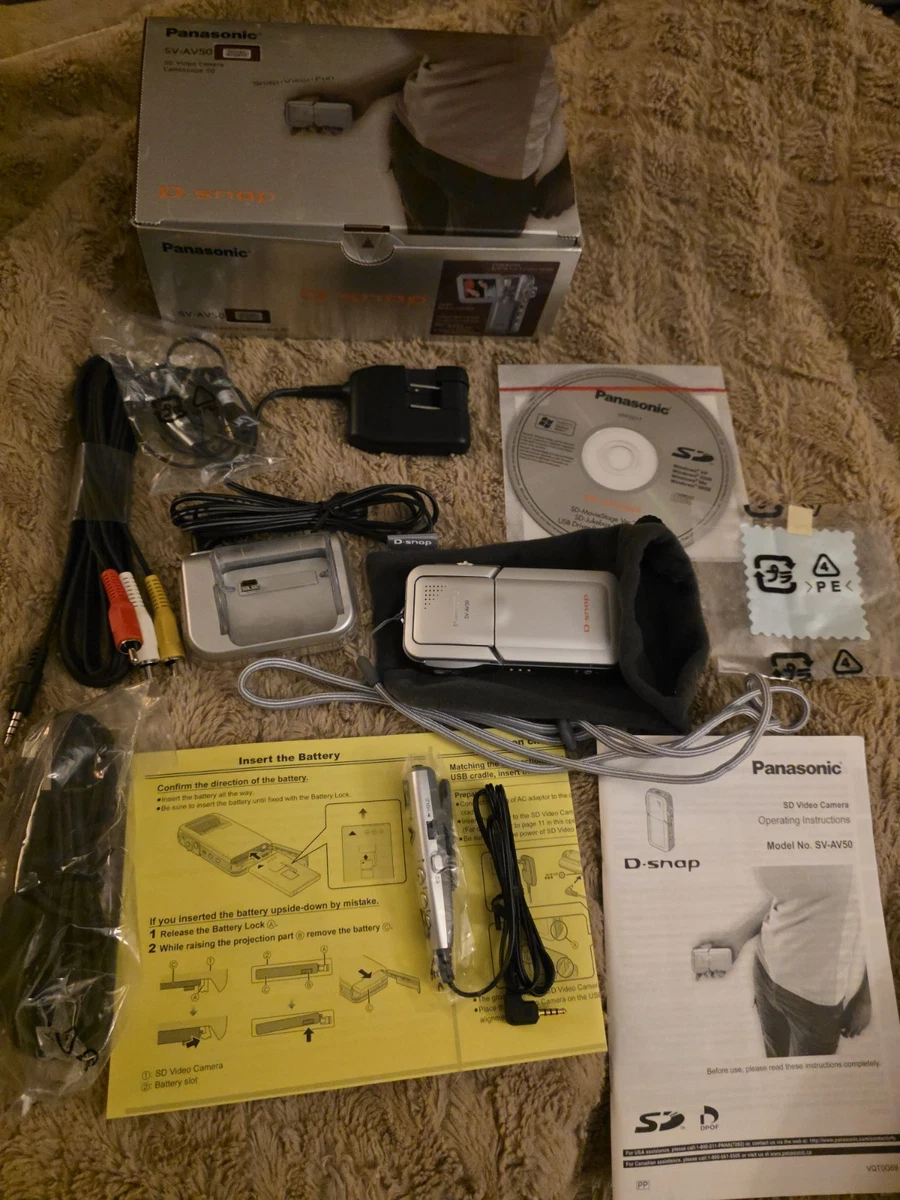 Panasonic Panasonic D-Snap Camcorders for sale | eBay
