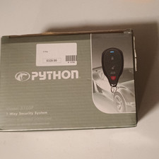 Python 3105p Car Alarm 1-way Security System W Keyless Entry Siren 1 Remote Python 3105p Car Alarm 1-way Security System W Keyless Entry Siren 1 Remote