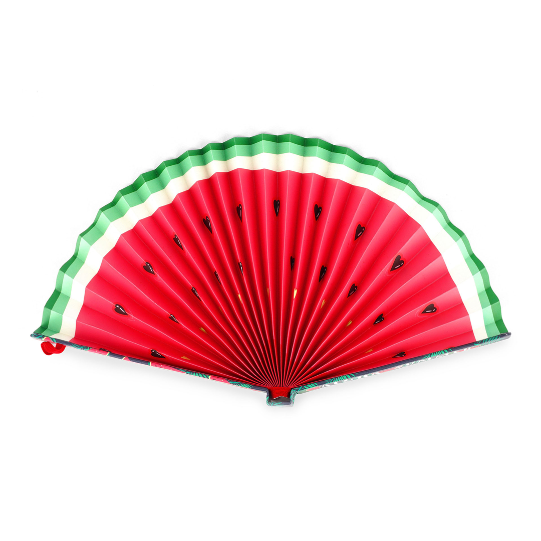 Foldable Paper Fan - Fiesta & Siesta Watermelon | Legami