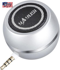 Wireless Mini Speaker 3.5Mm Aux Input Jack, 3W Portable Speaker for Cellphone Ta