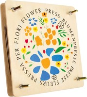Small Foot Blumenpresse Aus Holz, Leicht Bedienbare Presse Zum Trocknen Von BläT