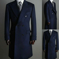 New Mens Suits Wedding Tuxedo Blazer Groom Bestman Bespoke Workwear Peak Lapel