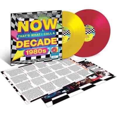NOW DECADE 1980'S VINYL NEW! LIMITED LP! JOHN MELLENCAMP ANNIE LENNOX, INXS TOTO