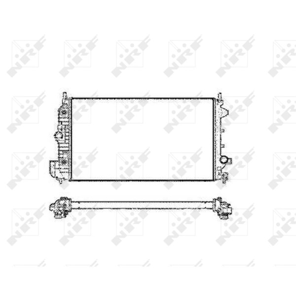 KüHler WasserküHler Passend FüR Opel Signum Fiat Croma 9-3 Kombi 194 194 YS3F-image
