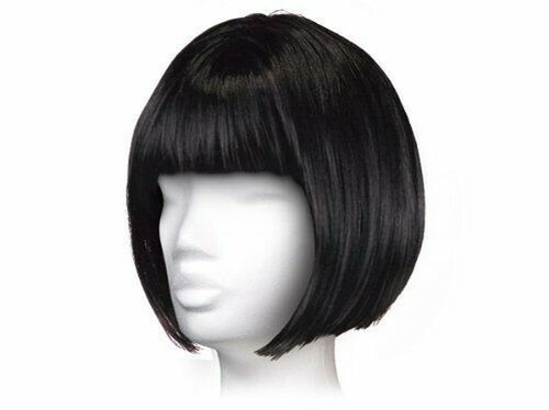 Parrucche Capelli Corto Liscia Taglio Quadrato (Blu, Rosso, Nero Nuovo T - Picture 11 of 16